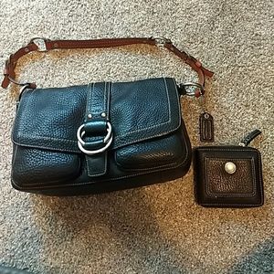 Vintage Coach purse and wallet